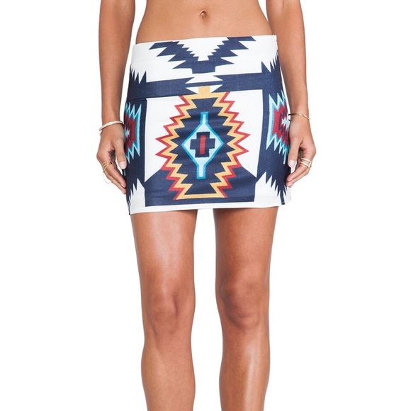 Aztec Mini Skirt - Picture 2 of 4